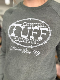 Cowgirl Tuff Logo Pullover
