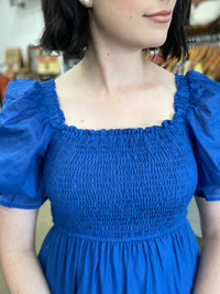 Lizzie Dress - Royal Blue