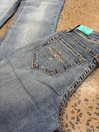 Rock & Roll Cowgirl Jeans - BW1HD09747 - Layered Boot Stitch High Rise Bootcut