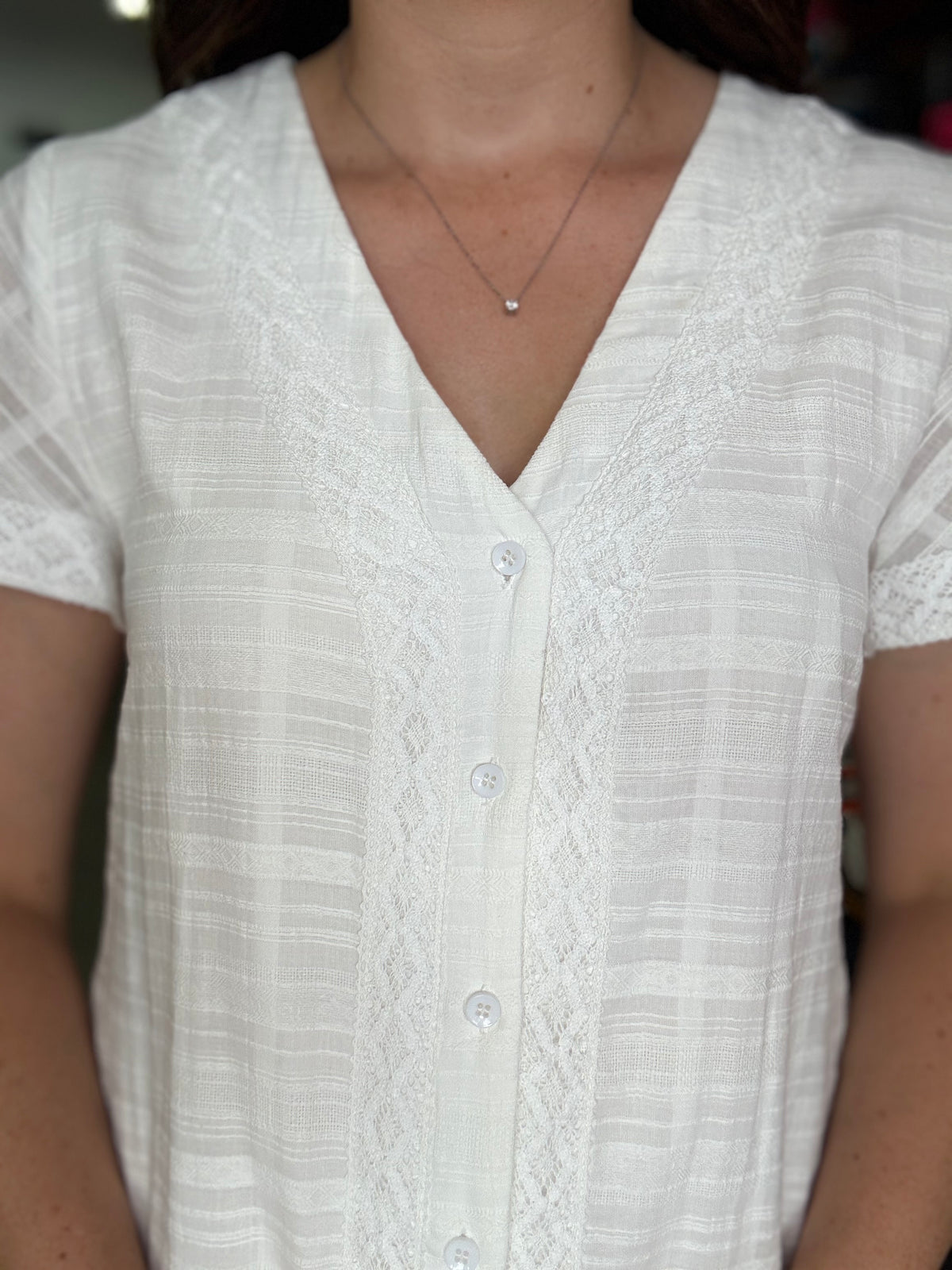 Everly Dress - White