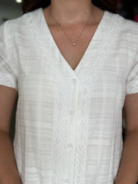 Everly Dress - White