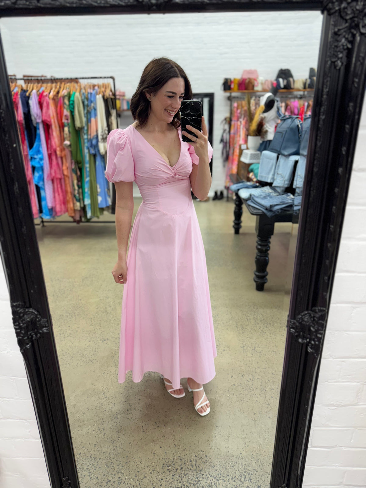 Lennon Dress - Pink