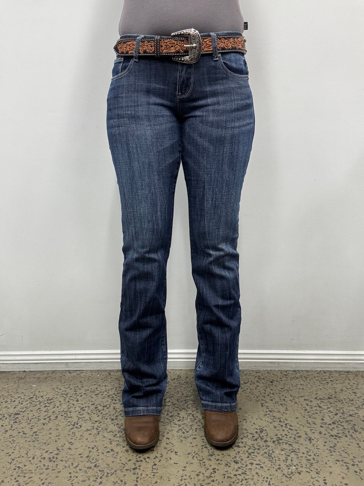 Tin Haul Jeans - Rosie Bootcut Cactus Blue