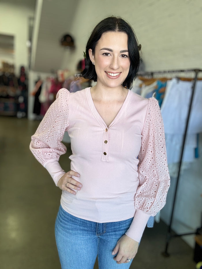 Bridgette Top - Blush