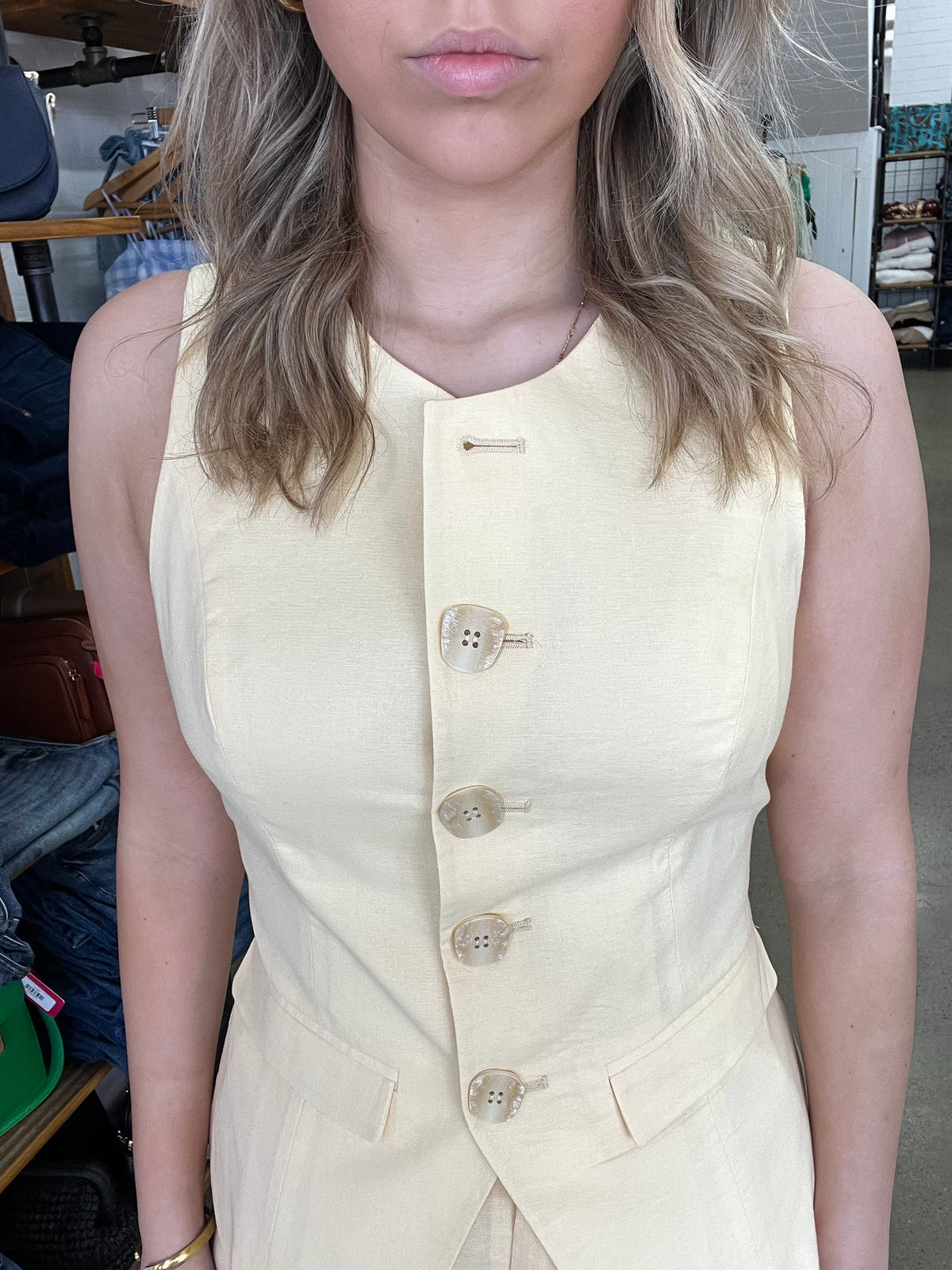 Alessa Set - Butter Yellow