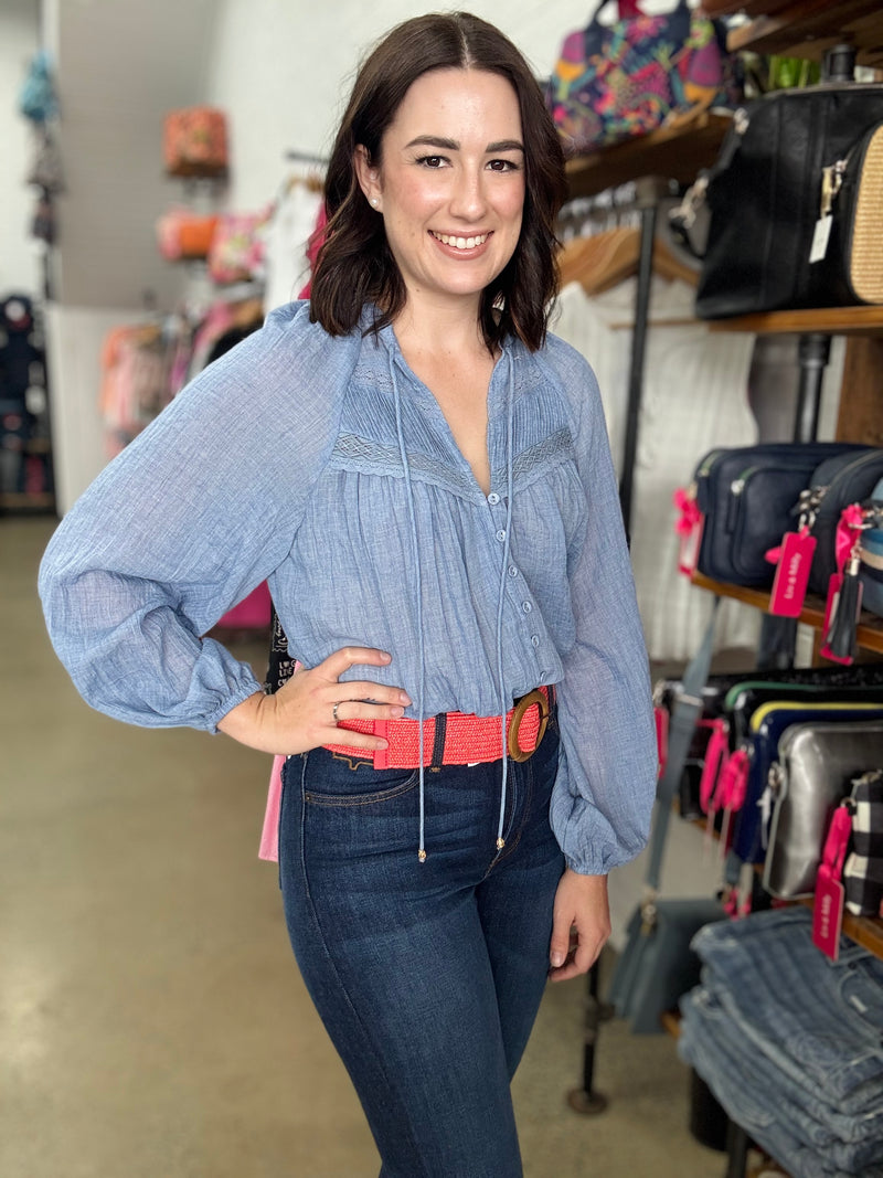 Thea Top - Blue