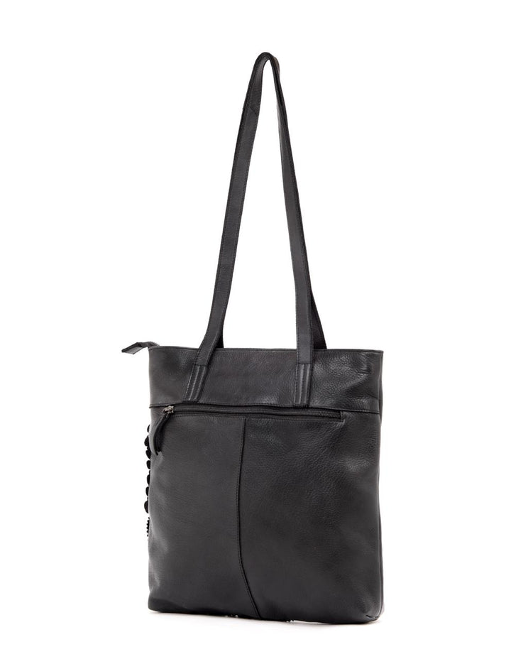 Flinders Floral Tote - Black
