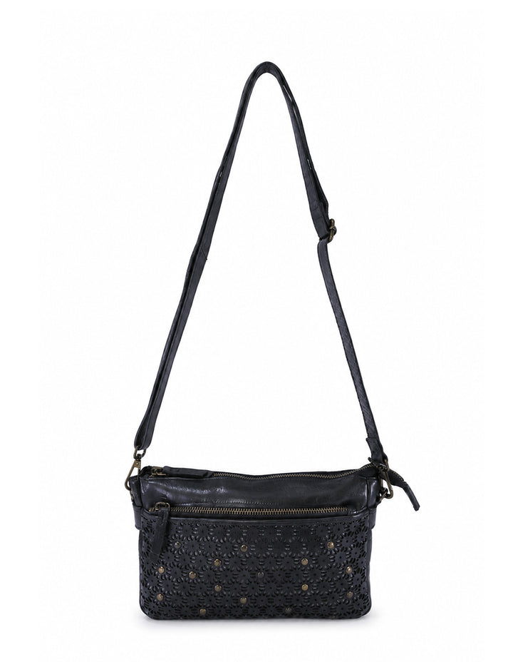 Bowral Laser Cut Crossbody - Black