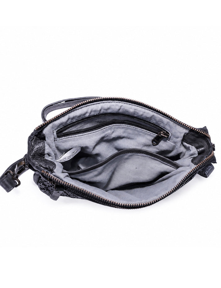 Bowral Laser Cut Crossbody - Black