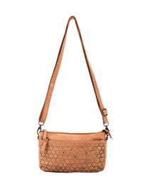 Bowral Laser Cut Crossbody - Tan