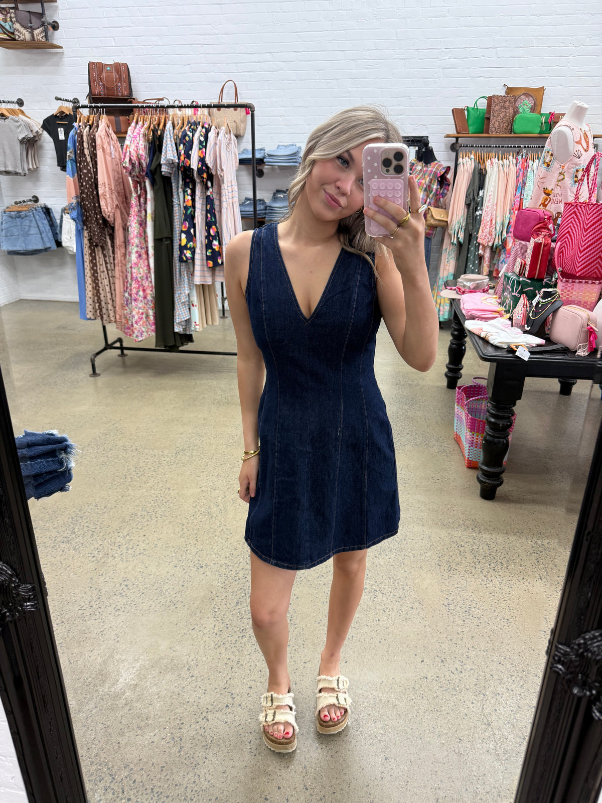 Marlo Denim Dress - Indigo