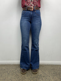 Rock & Roll Cowgirl Jeans - BW5HD09757 - Double Waistband High Rise Trouser