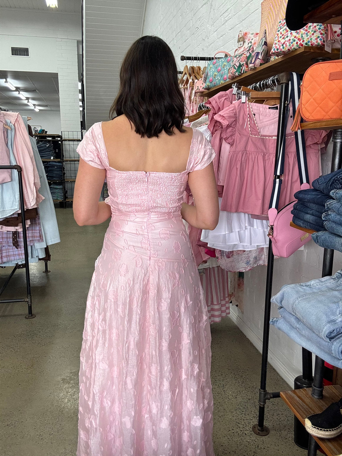 Tinkerbell Maxi Dress - Shimmer Pink