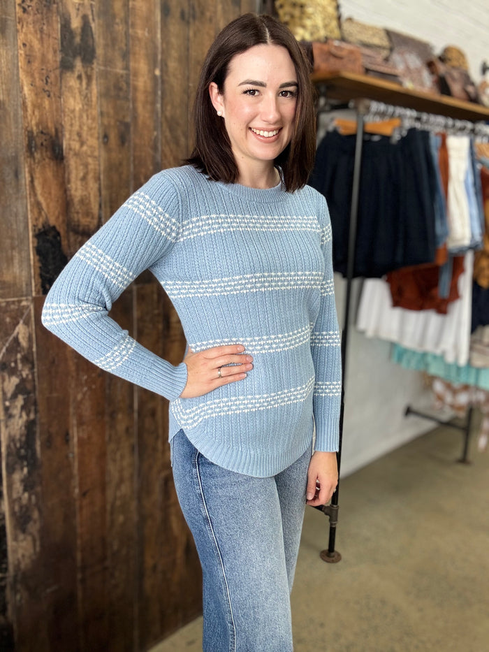 Estelle Knit - Sky Blue