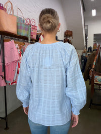 Polly Top - Baby Blue