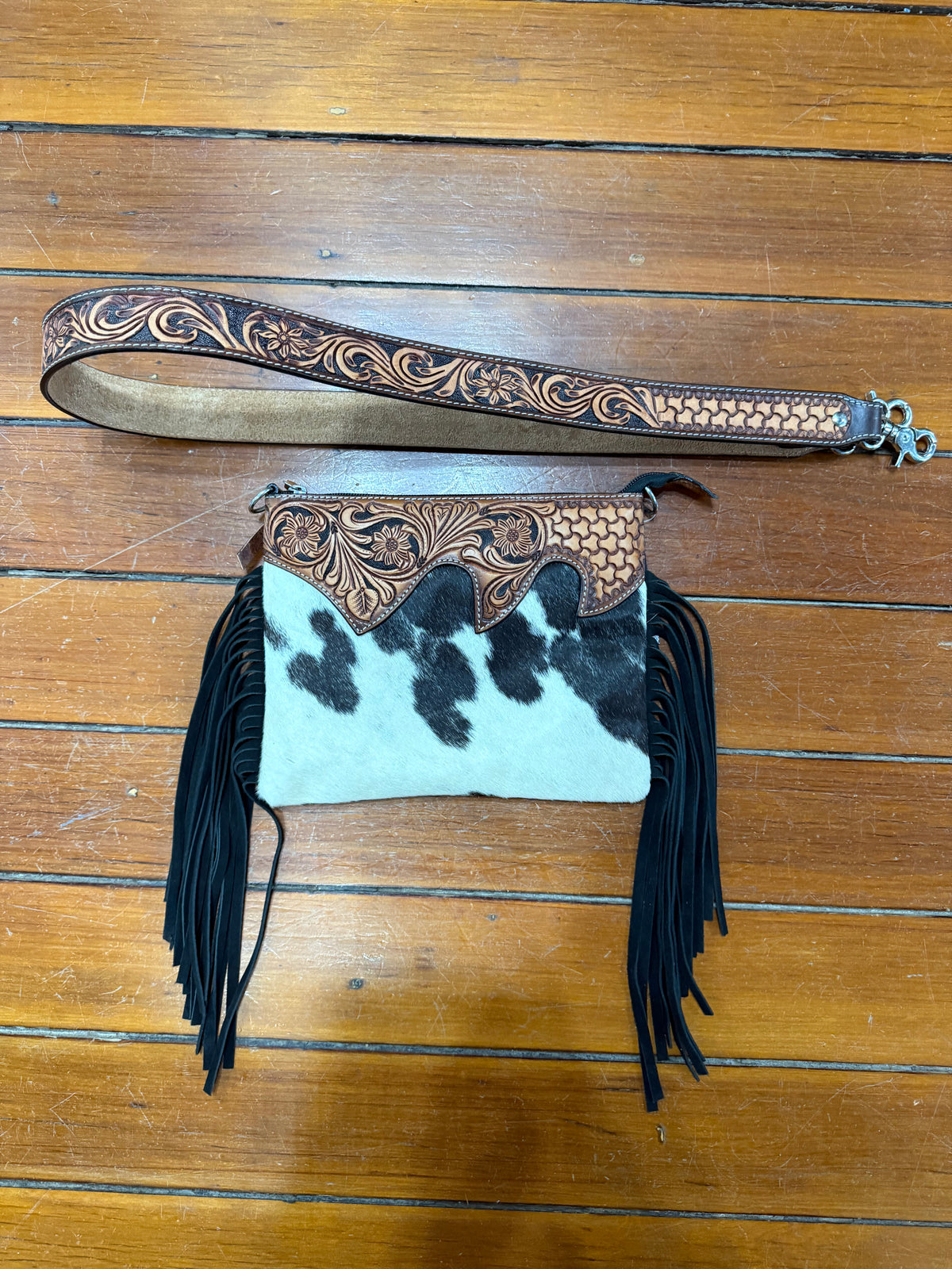 Rach - Cowhide Crossbody