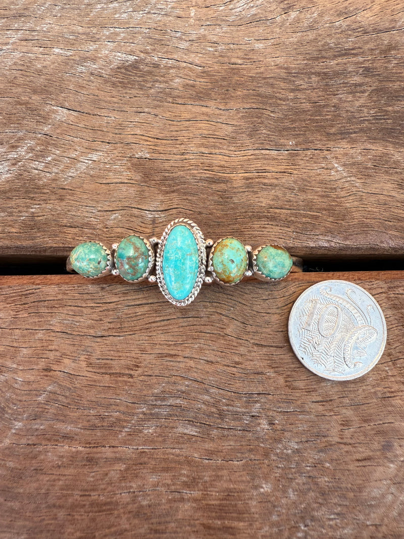 Antique Cuff - Turquoise Stones