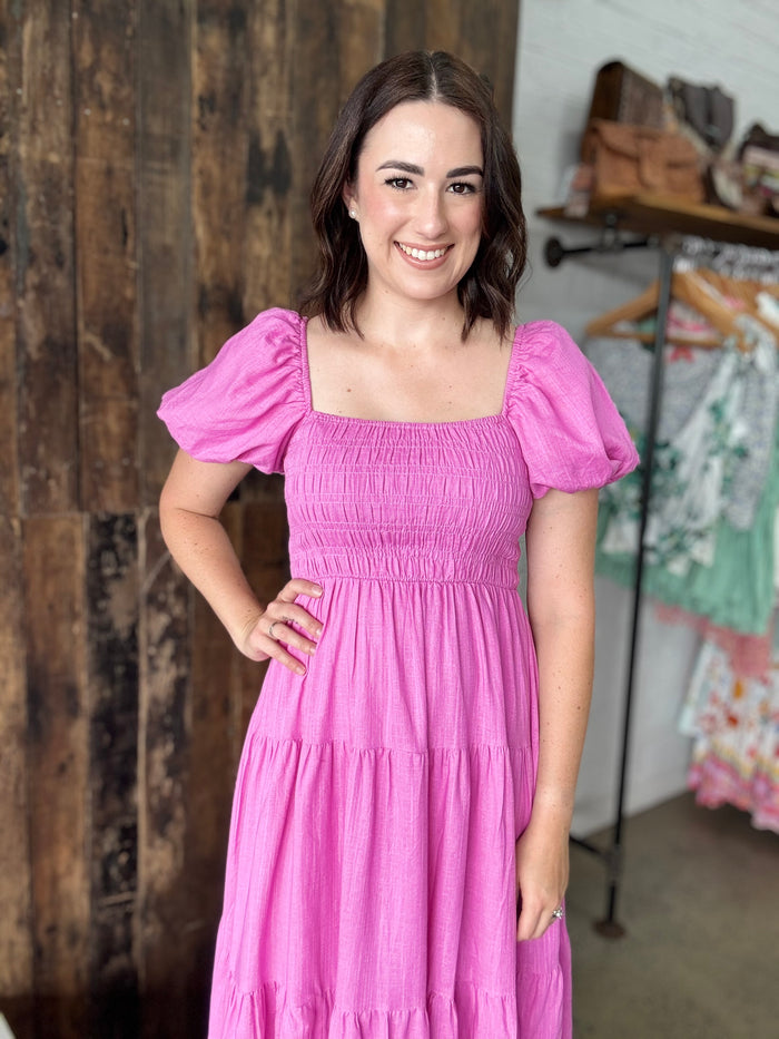 Amelia Dress - Pink