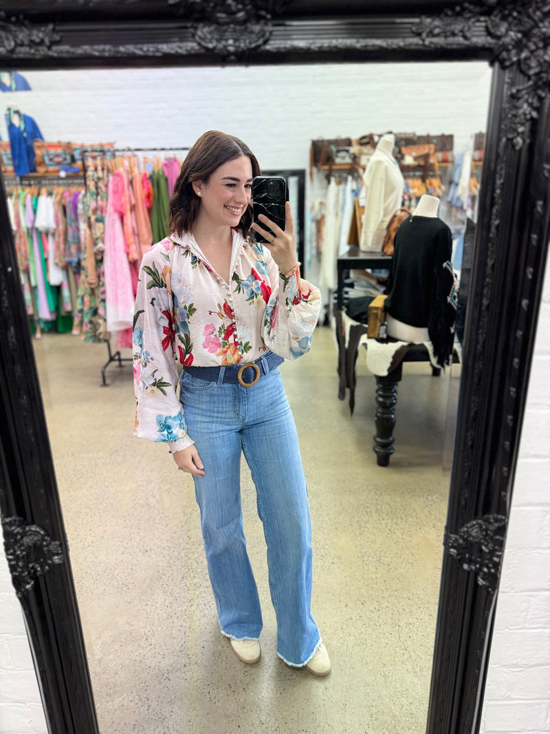Bloom Top - Floral