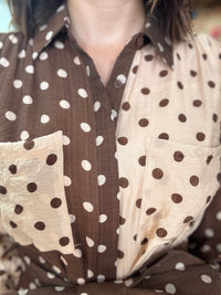Becca Maxi Dress - Polka Dots