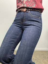 Rock & Roll Cowgirl Jeans - BW4HD09748 - Stitched Welt Pocket High Rise Bootcut
