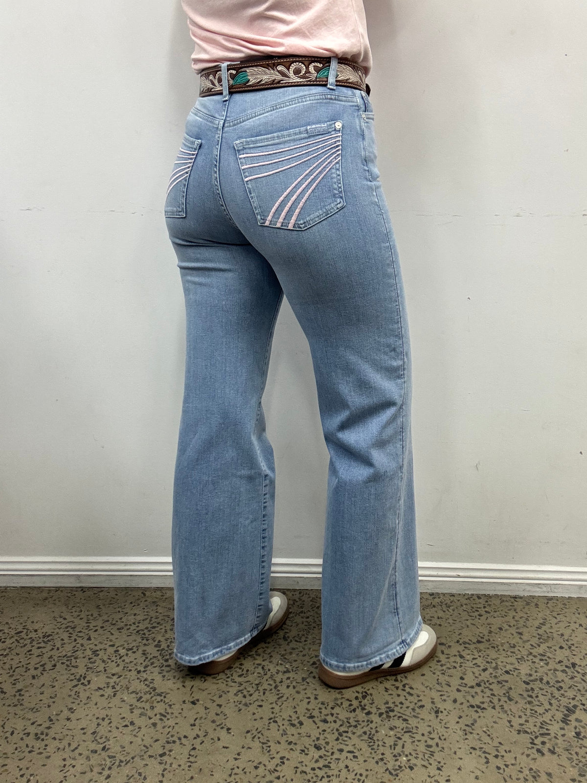 7 For All Mankind - Ultra High Rise Jo Indigo Bloom