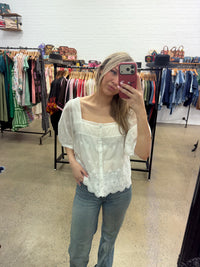 Alice Top - White