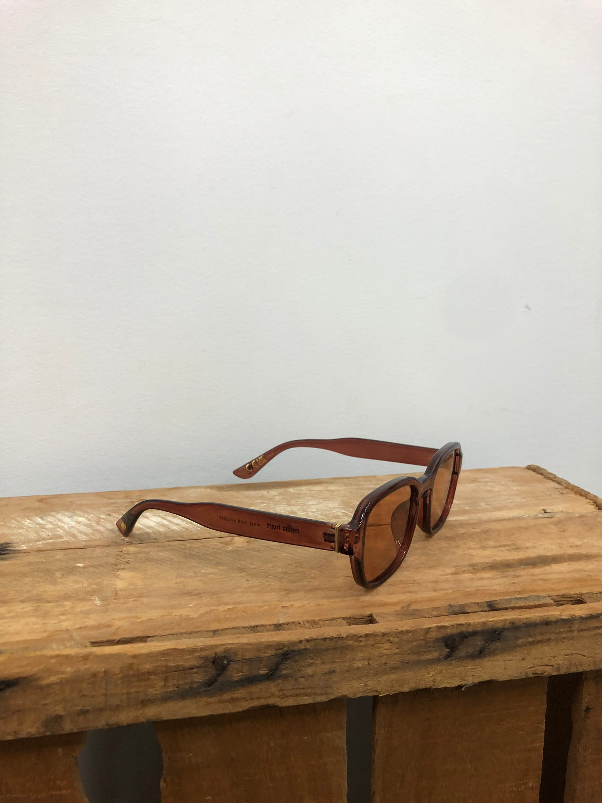 Milla Hart Sunglasses - Alva (Amber)