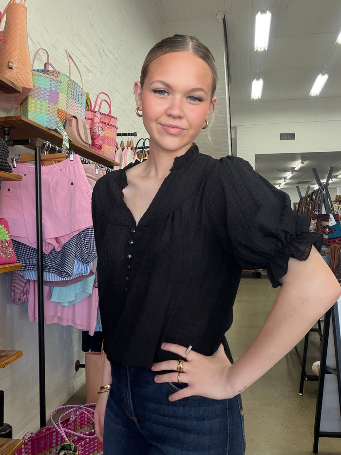 Della Top - Black