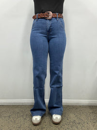 Rock & Roll Cowgirl Jeans - BW6HD09098 - Rounded Pocket Wide Leg