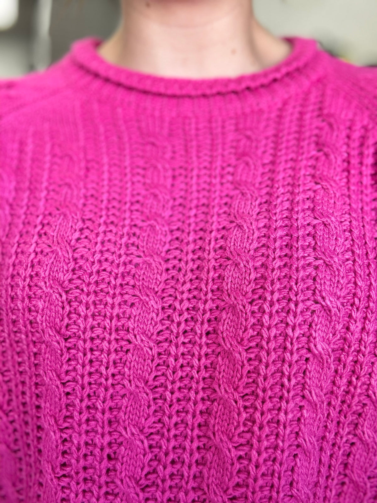 Lovey Knit - Hot Pink