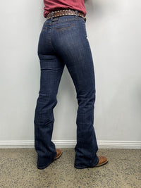 Rock & Roll Cowgirl Jeans - BW4HD09748 - Stitched Welt Pocket High Rise Bootcut