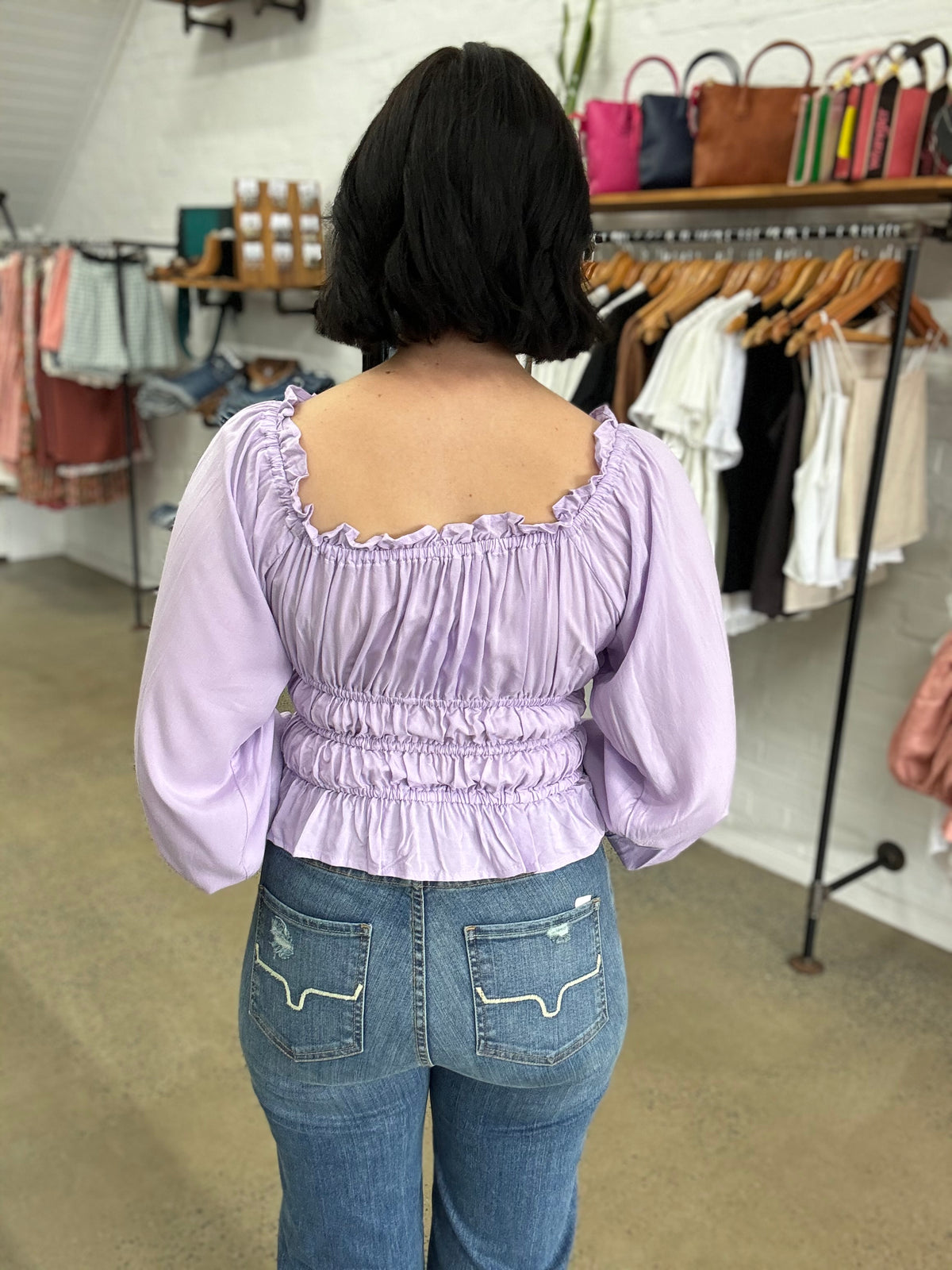 Molly Top - Lilac