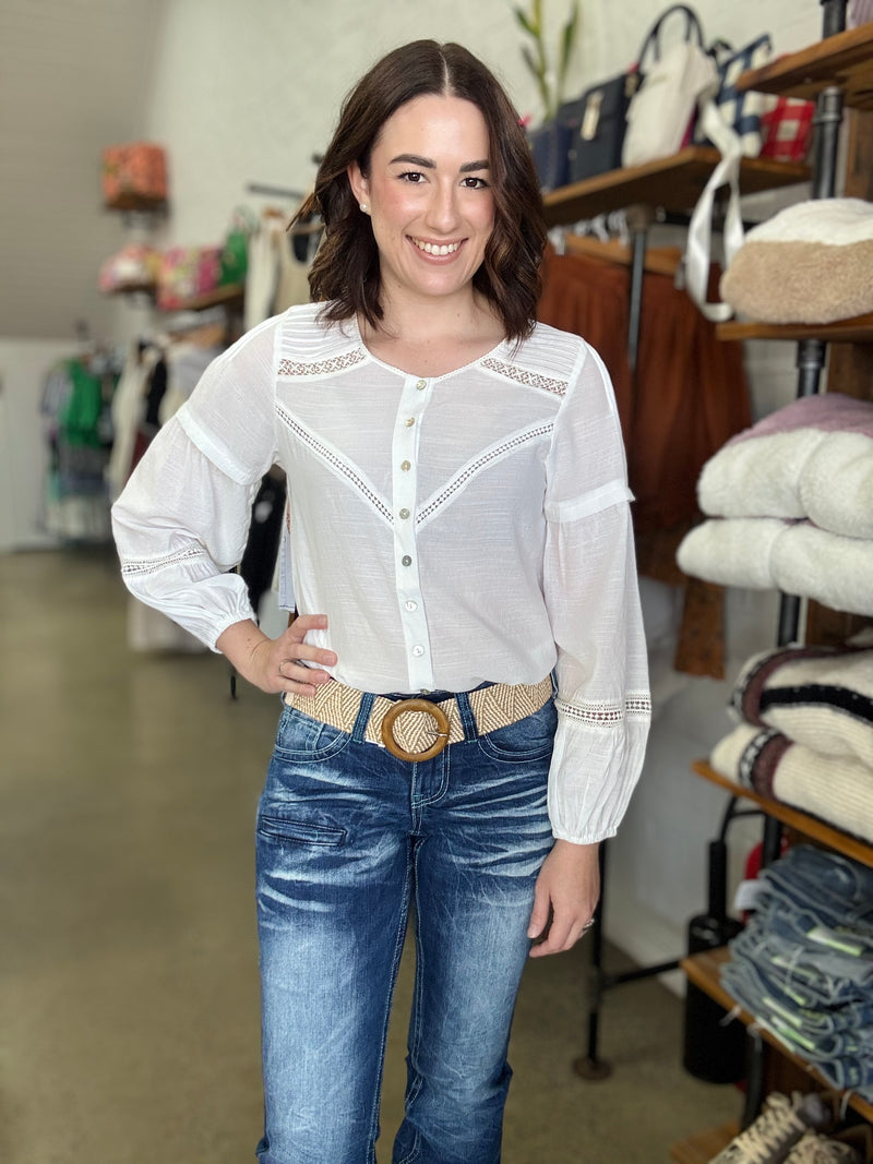 Aldona Top - White