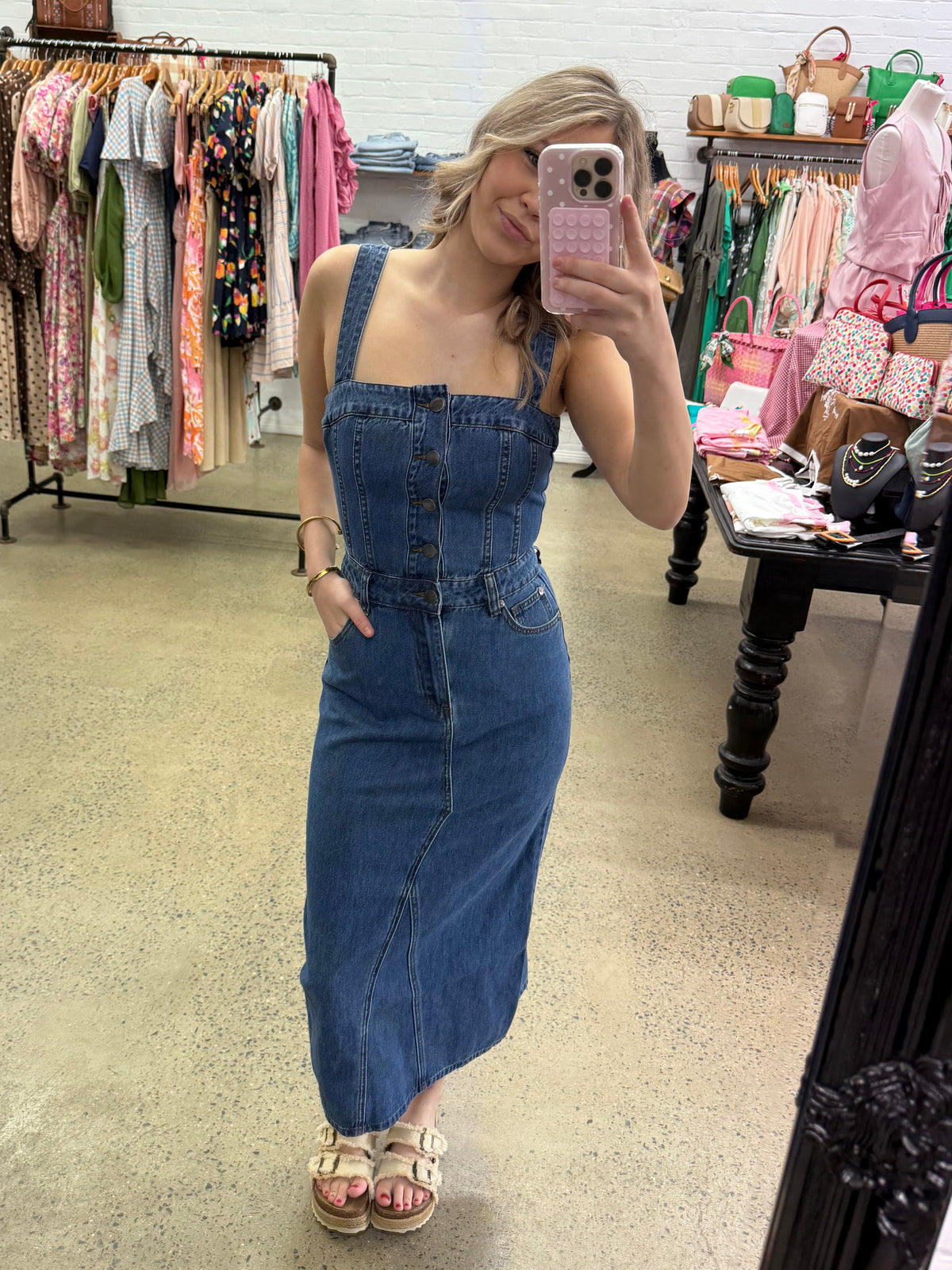 Coco Dress - Heritage Blue