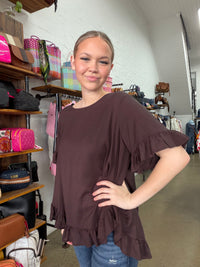 Remi Top - Brown