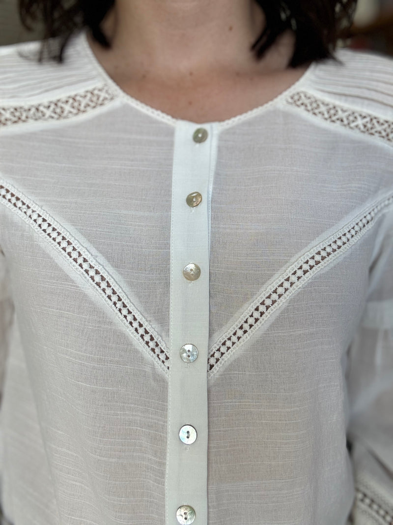 Aldona Top - White