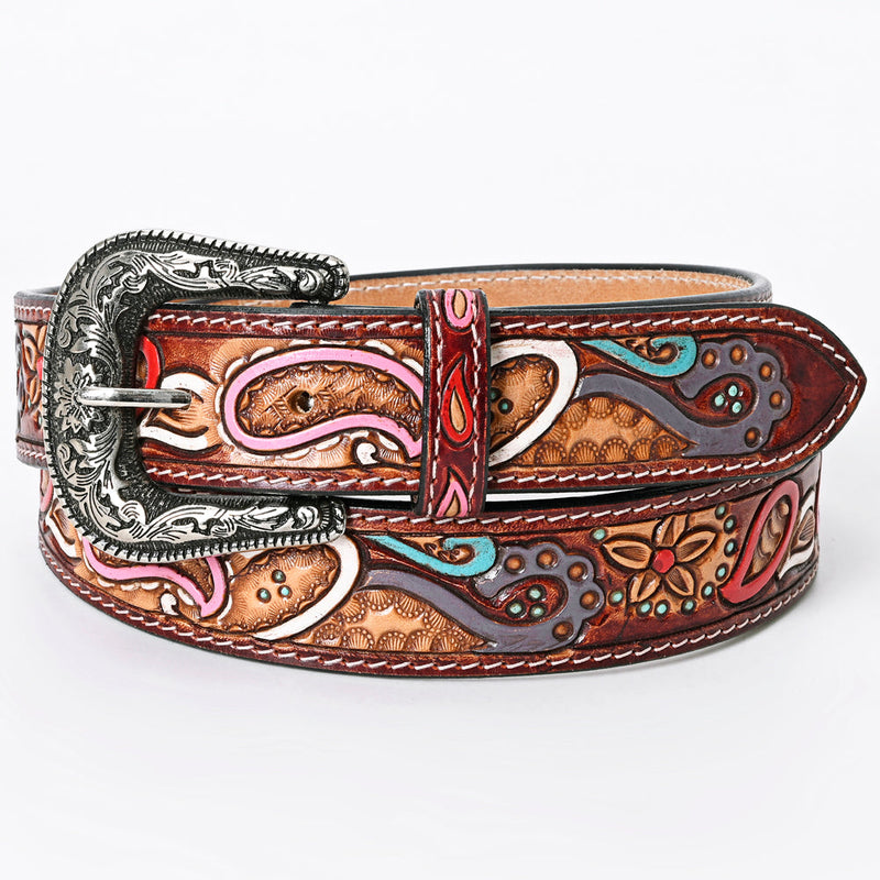 Western Belt - Painted Paisley