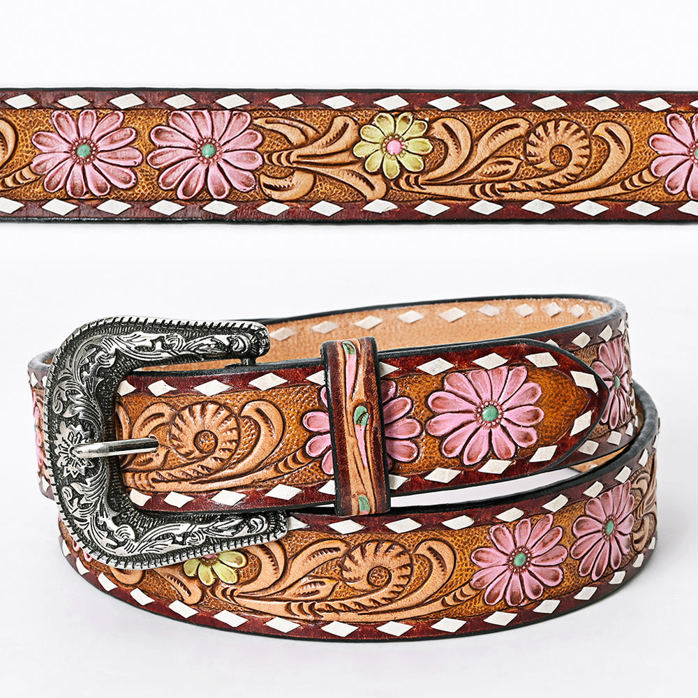 Western Belt - Painted Daisy