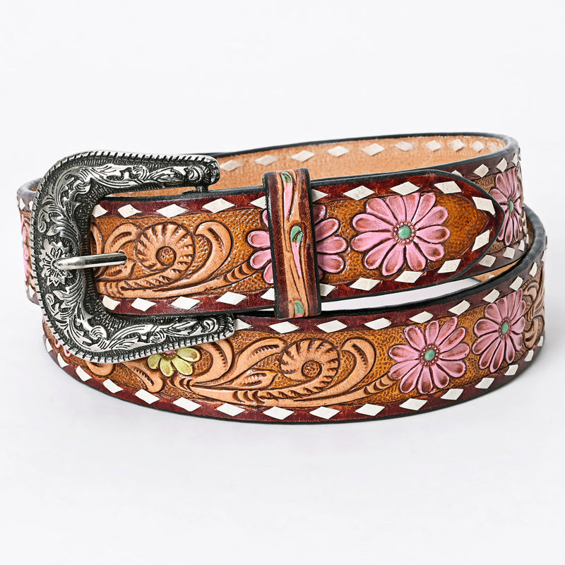 Western Belt - Painted Daisy