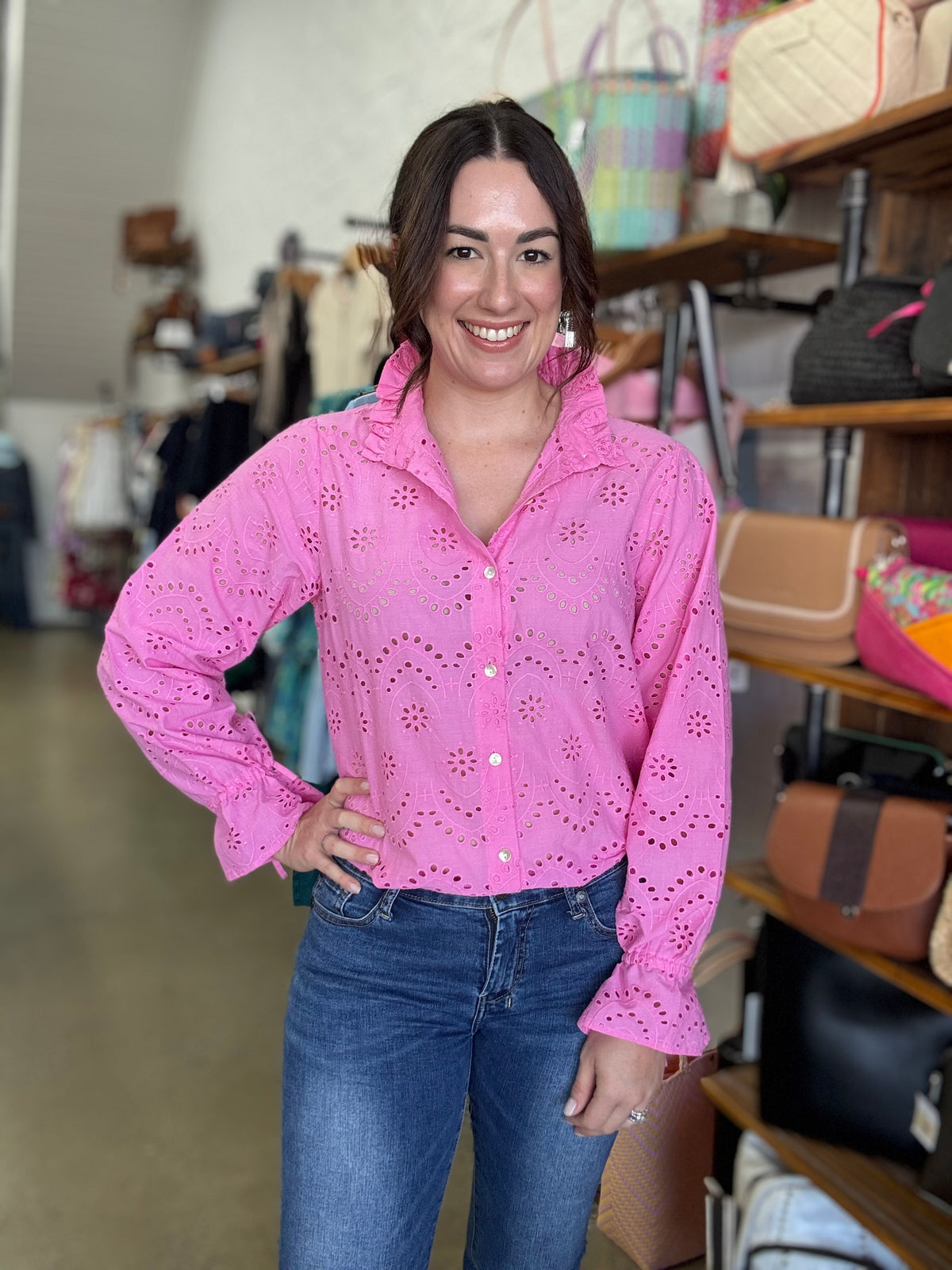 Shantell Top - Pink