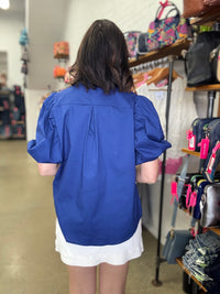 Steph Top - Navy