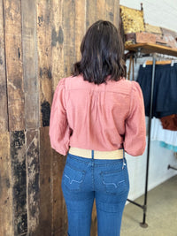 Edith Top - Dusty Pink