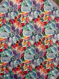 Western Wild Rag - Floral (Purple)