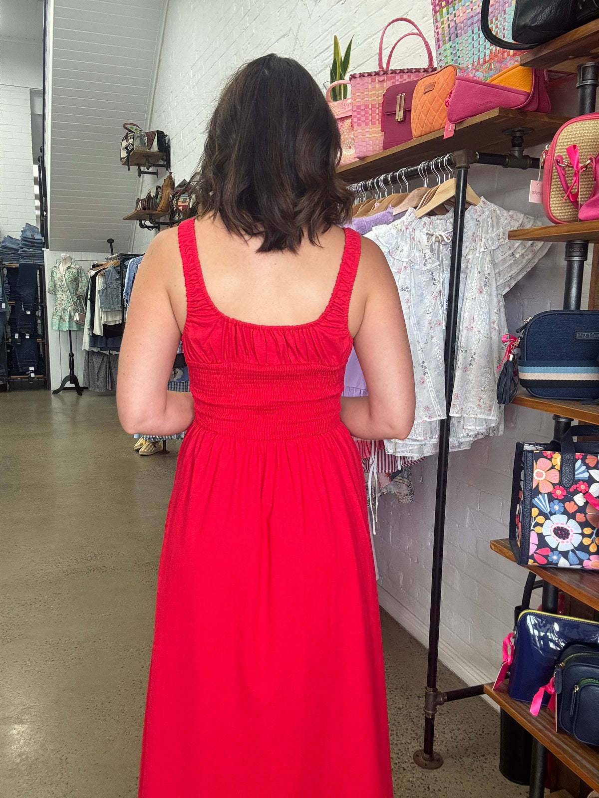 Mavis Dress - Red