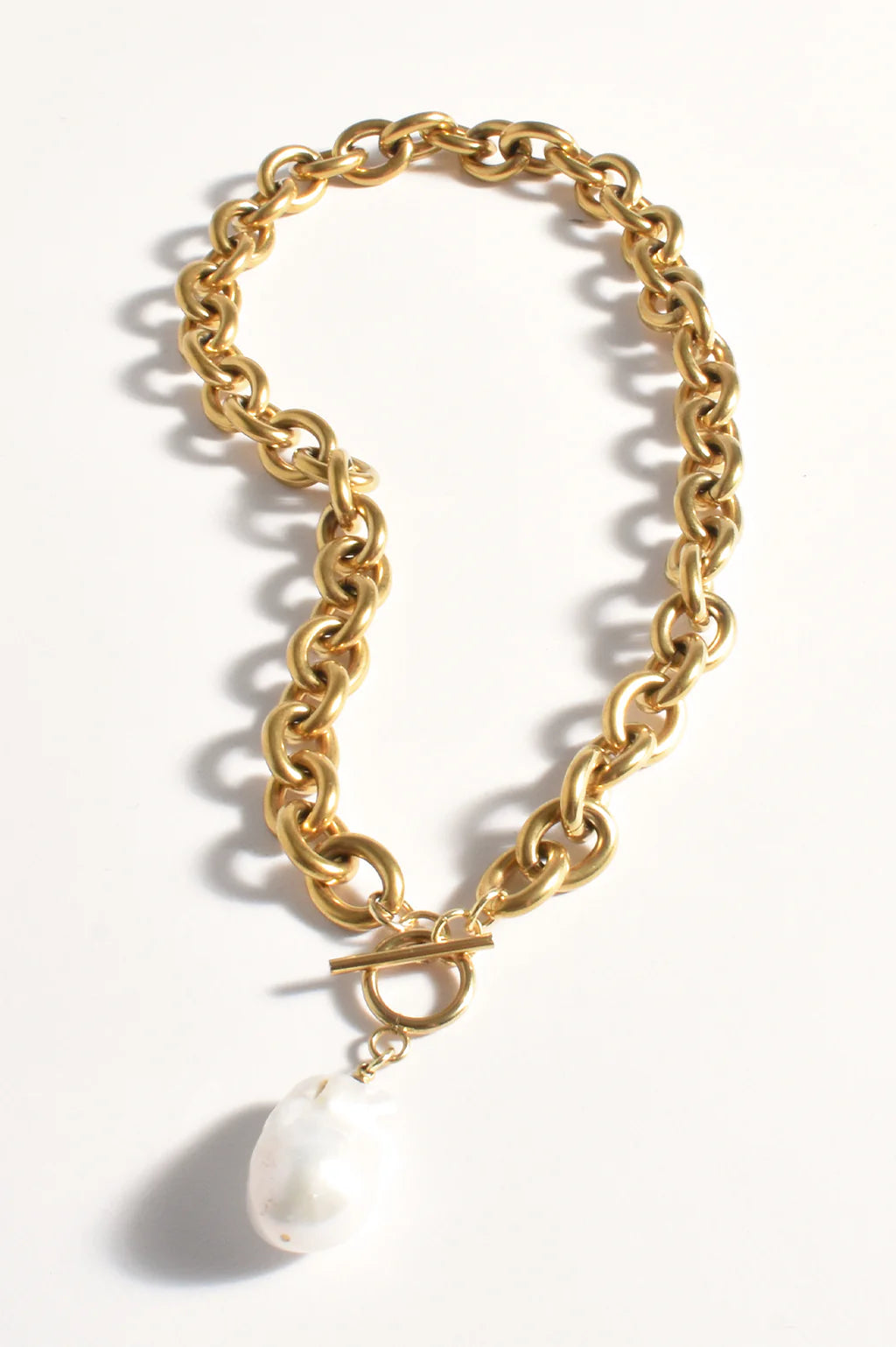 Necklace - Baroque Pearl Drop