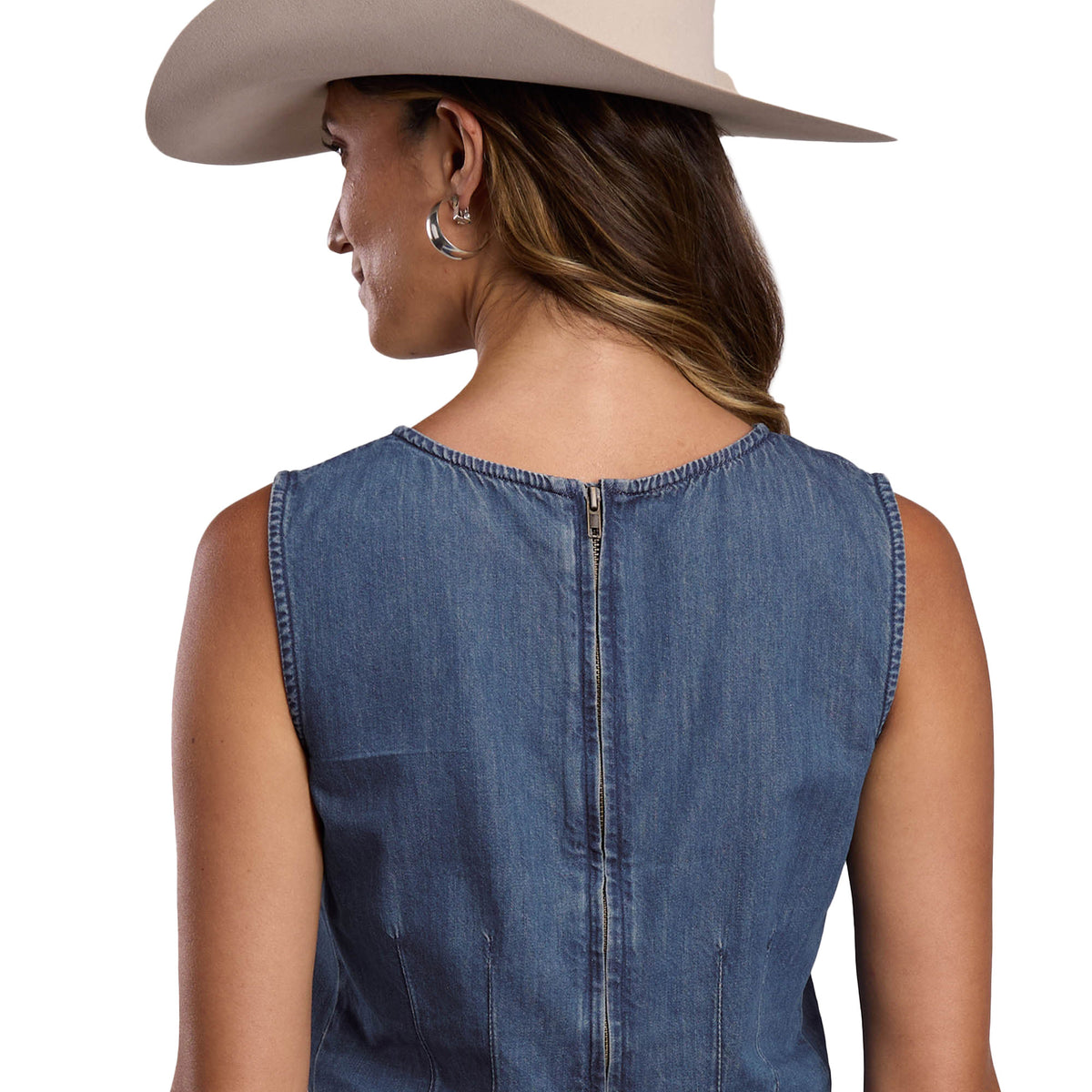 Annie Top - Blue Denim