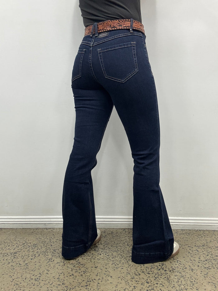 Rock & Roll Cowgirl Jeans - BW5HD09090 - Carpenter Pocket High Rise Trouser