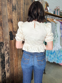 Iris Top - Ivory