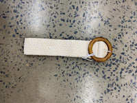 Boutique Belt - Sand & Cream